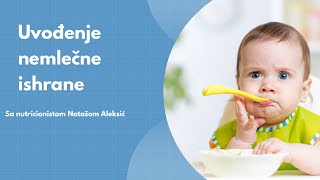 Nemlečna ishrana kod beba  Saveti nutricioniste [upl. by Xonnel494]