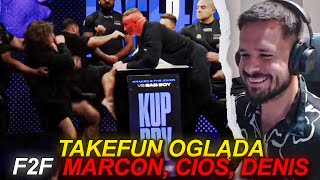 TAKEFUN OGLĄDA Fame F2F  NATAN MARCOŃ CIOS DENIS ZAŁĘCKI [upl. by Benenson]