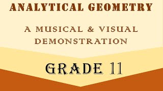 Analytical Geometry  a Musical amp Visual Demonstration  11th Grade [upl. by Noloc]