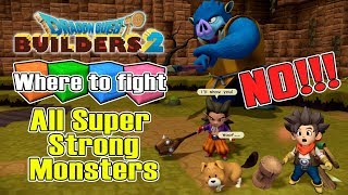 DQB2  All Super Strong Monsters in Furrowfield [upl. by Felicle]