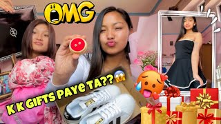 UNBOXING All My BIRTHDAY GIFTS😭🎁Sun ko Top Adidas Shoes😱 [upl. by Alaster942]