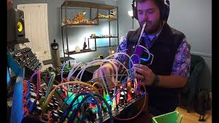 Berglund Instruments NuRAD Wind Controller  EddieEWI Live Stream [upl. by Ennaesor]