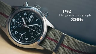 IWCs Last Great Chronograph  The Fliegerchronograph ref 3706 [upl. by Malim743]