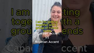 Canadian accent vs Nigerian accent Thanksgiving canadianNigerian [upl. by Doscher]