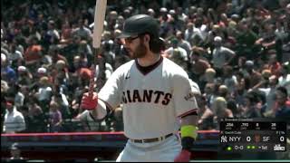 MLB The Show 21 Giants vs Yankees [upl. by Anawqahs840]