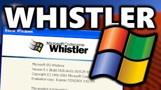 Exploring Windows Whistler Build 2428 [upl. by Teraj]