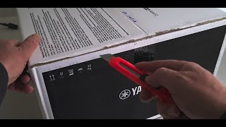 Yamaha RXV6A  TSR700 Receiver unboxing and deep unboxing [upl. by Seward36]