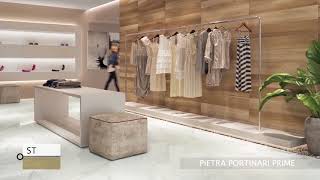 Pietra Portinari Prime  Unglazed porcelain tile  High performance design [upl. by Arbmahs214]