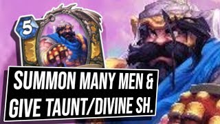 KARL amp THE MEN ARMY  Tombs of Terror Ch 3  Saviors of Uldum  Hearthstone [upl. by Epperson]