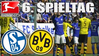 FC Schalke 04 v Borussia Dortmund  Spieltag 6  Tore amp Highlights FIFA15 Prognose [upl. by Tilford]