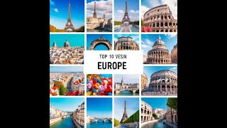 Top 10 Places to Visit in Europe [upl. by Aihsemak]