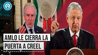 AMLO rechaza audiencia con Santiago Creel… lo manda a Segob [upl. by Nonnel226]