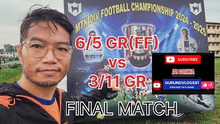 Gorkha Rifle’s Soccer Championship l 65 GR vs 311 GR l Final Match highlights l Seventeen MTN DIV [upl. by Casi]