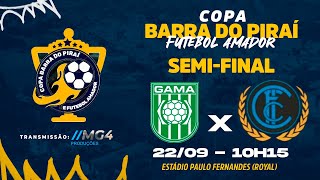 AM DO BAIRRO GAMA X INTER CALIFORNIA FC  COPA BARRA DO PIRAI AMADOR 2024  AO VIVO [upl. by Niarb]