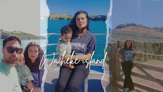 Waiheke island day trip  Ferry tour VineyardbeachMaria Maqbool [upl. by Longtin132]