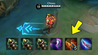 CHOU BROKEN BUILD 2023 NEW META CHOU IS BACK [upl. by Selway]