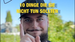 Egzon Plisi 10 Dinge die Sie nicht tun sollten e01 Fahrschule [upl. by Ereveneug]