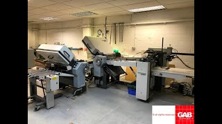 heidelberg stahlfolder td 66 1 4 4 fd industrial paper folding machine for sale Gab Supplies Ltd [upl. by Yenahteb]