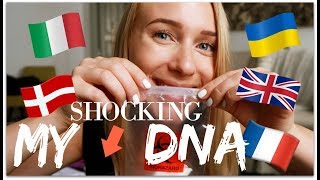 SHOCKING DNA TEST RESULTS  MyHeritage DNA Kit [upl. by Weston]