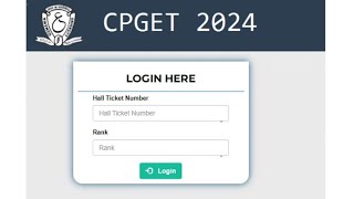 TS CPGET Seat Phase 1 Allotment 2024 Result cpgetouadmissionscom [upl. by Mufinella]