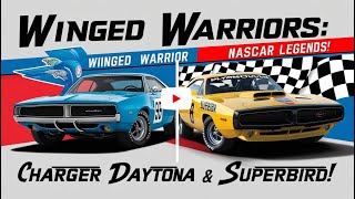 1969 Dodge Charger Daytona vs 1970 Plymouth Superbird The Outlawed Aero Warriors  Alberta Classic [upl. by Bohaty892]