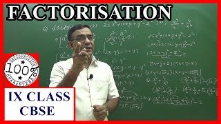 Class 9 Maths factorisation of polnomials Algebraic Identities cbse 2019 Q3 [upl. by Sanoy]