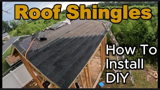 How To Shingle a Roof diy homemade home construction howto youtube health humor car love [upl. by Juta501]