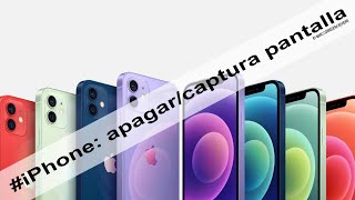 Cómo apagar y hacer captura de pantalla en tu iPhone XS1112 SHORTS [upl. by Nareht]