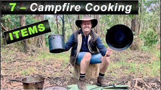 What Campfire Cooking Equipment Do I Use   My 7 Simple Items [upl. by Apollus]