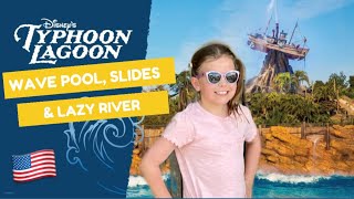 Typhoon Lagoon  Disney World Orlando Florida with E for Eva [upl. by Anihpled634]