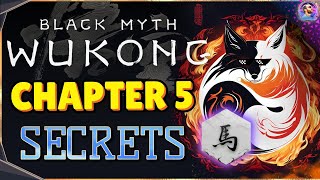 Black Myth Wukong CHAPTER 5 SECRETS [upl. by Fidelis988]