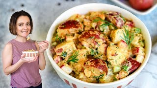 THE BEST Vegan Dill Potato Salad  Perfect for Potlucks and Summer Cookouts  Episode 15 [upl. by Pelson900]