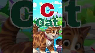 C for cat  अ से अनार  abcd  phonics song  a for apple b for ball c for cat [upl. by Dredi]