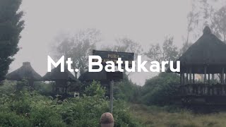 Mendaki MtBatukaru saat musim hujan  via pura malen [upl. by Eshman]