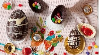 Rezept Schokoladeneier selber machen für Ostern [upl. by Anaile]