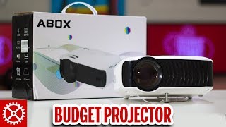 Abox T22 LED Projector  100 Budget Projector [upl. by Gladstone]