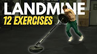 LANDMINE  12 Explosive Exercises for Functional Strength 💪🏼 [upl. by Nonnarb]