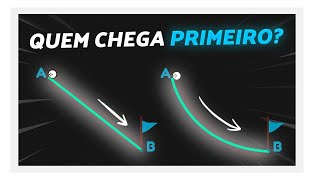 Só 5 pessoas resolveram Braquistócrona estudo da Ciclóide  Física [upl. by Dougie]