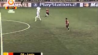 Ümit Karan  Galatasaray 1  0 Lazio 1GOL 11092001 [upl. by Ailbert]