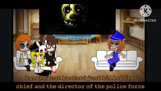 𝐍𝐓𝐑 kokujin no tensuki react to hiroki as Springtrap part 3 [upl. by Blunt13]