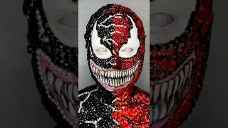 😱 Rhinestone VENOM Makeup ⁉️ VenomTheLastDance Venom VenomMakeup Venom3 [upl. by Aiouqahs759]