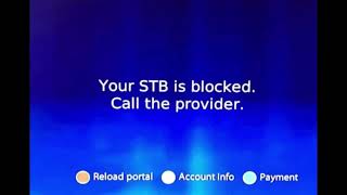 How to fix Your STB is blocked please call the provider in TVIP box  TVIP Box add portal url IPTV [upl. by Land383]