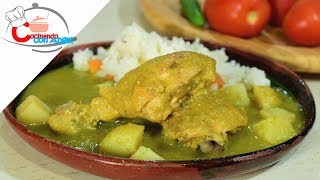 Pollo económico sabroso y fácil receta para la semana El caldito está bien rico [upl. by Esilanna]