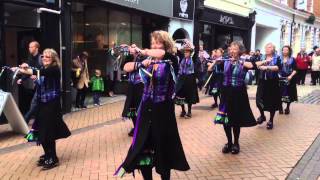 Mortimers Morris dancing in Derby [upl. by Doralia]