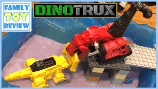 DinoTrux Toys TyRux Meets Revvit  Tarpit Rescue Toy Story 다이노트럭 DinoTrux Episode 1 Ty and Revvit [upl. by Libby]