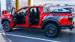 2025 Ford Ranger Raptor  Wild Pickup Truck in Detail [upl. by Eniaral344]