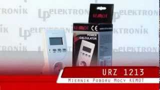 URZ1213 Miernik poboru mocy KEMOT [upl. by Eerihs]