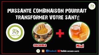 Miel  Curcuma Cette Puissante Combinaison Pourrait Transformer Votre Santé [upl. by Ennairda44]