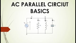 RLC Parallel Circuit Basics circuitanalysis accircuits parallelcircuit [upl. by Venezia]