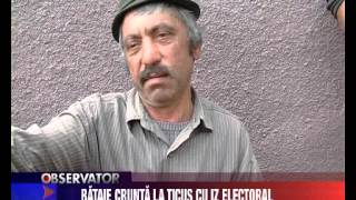 Stiri Fagaras  Bataie crunta la Ticus cu iz electoral [upl. by Marlie555]